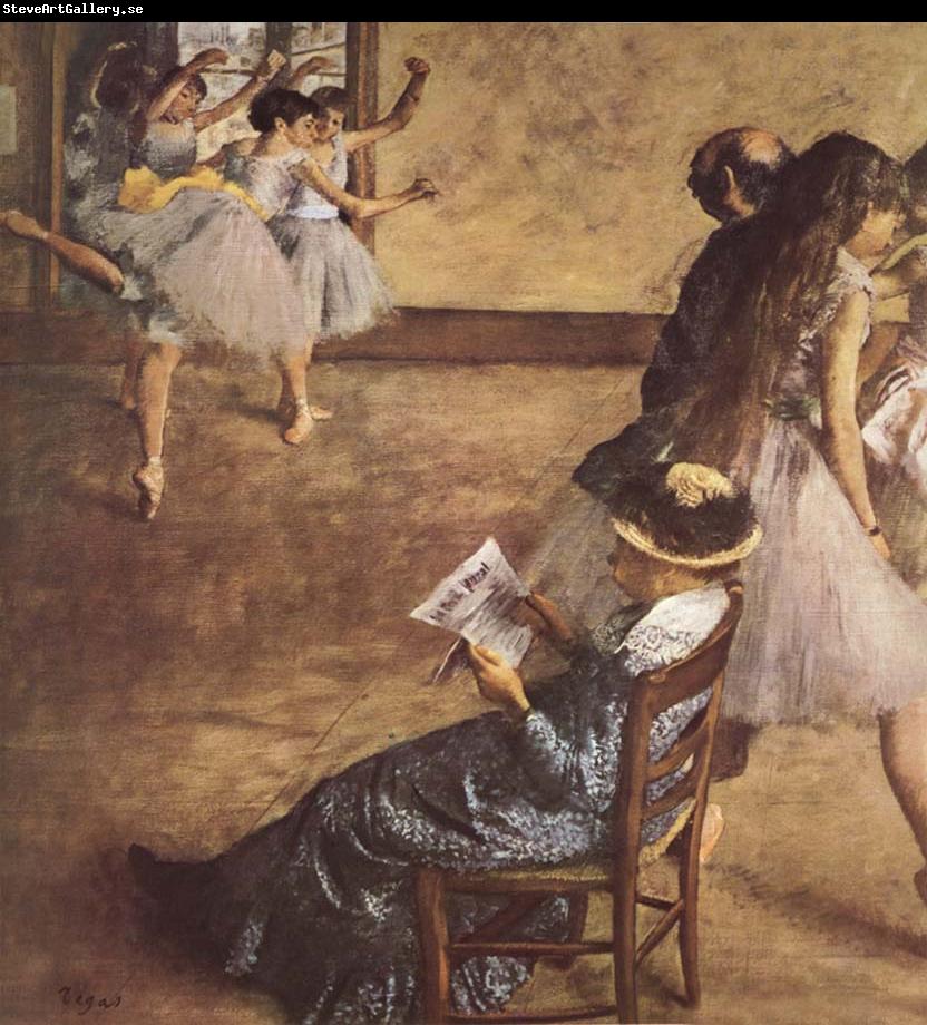 Edgar Degas Balettklassen